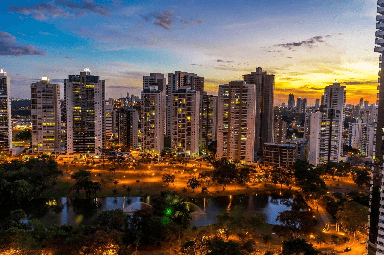 Vista urbana de Goiânia